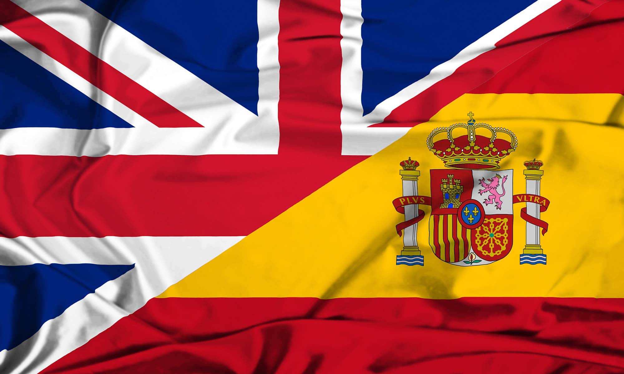 british spanish flag
